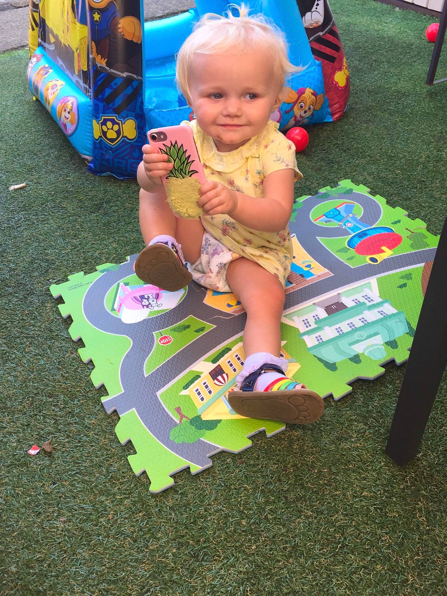 Layla-rose joined the competition — help win amazing prizes! baby, baby_products, child, fun, games, joy, leisure, party, person, play, recreation, summer, toddler, vacation