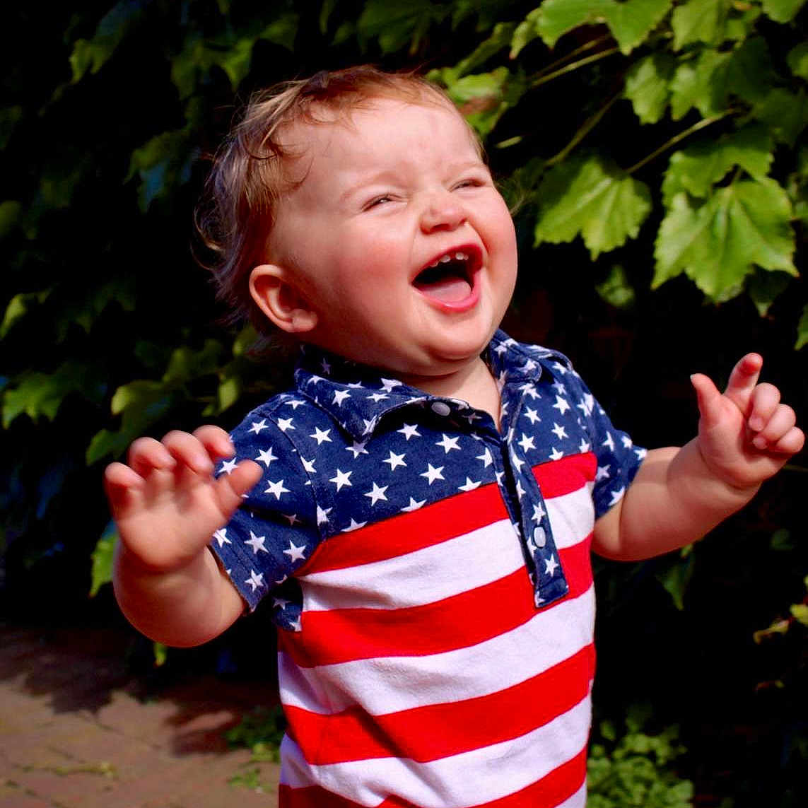 Weston Warner joined the competition — help win amazing prizes! baby, bodypart, clothing, dress, face, finger, grass, hand, happy, head, herbal, herbs, laughing, leaf, person, photography, plant, portrait, pottedplant, tree