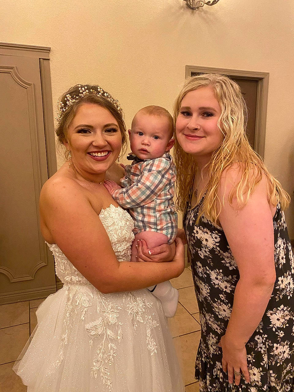 Ryder joined the competition — help win amazing prizes! bridal_clothing, bridal_party_dress, dress, face, fashion_design, flash_photography, formal_wear, fun, gown, hair, happy, head, headpiece, iris, joy, one_piece_garment, people, person, pink, smile