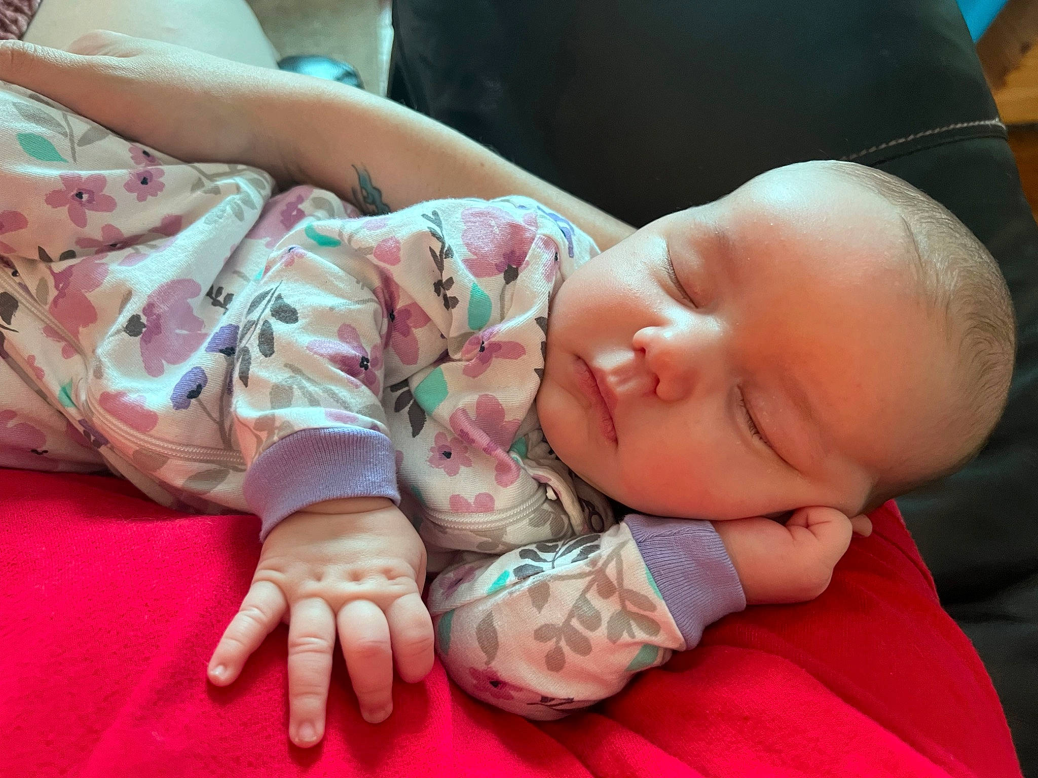 Alyna joined the competition — help win amazing prizes! baby, baby_toddler_clothing, cheek, child, comfort, eyelash, finger, flesh, gesture, hand, happy, mouth, nail, nose, pattern, person, sitting, skin, sleeve, thumb