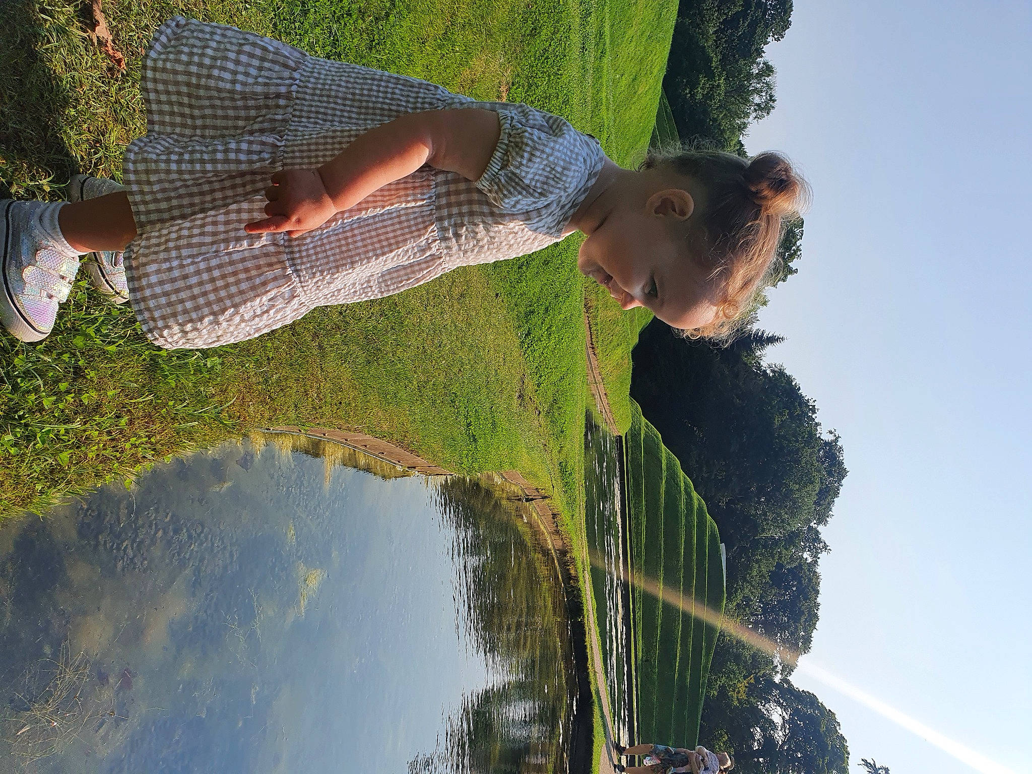 Faye joined the competition — help win amazing prizes! adventure, denim, fun, grass, happy, landscape, leisure, people_in_nature, person, plant, recreation, reflection, shadow, sky, soil, sunlight, tree, vacation, water