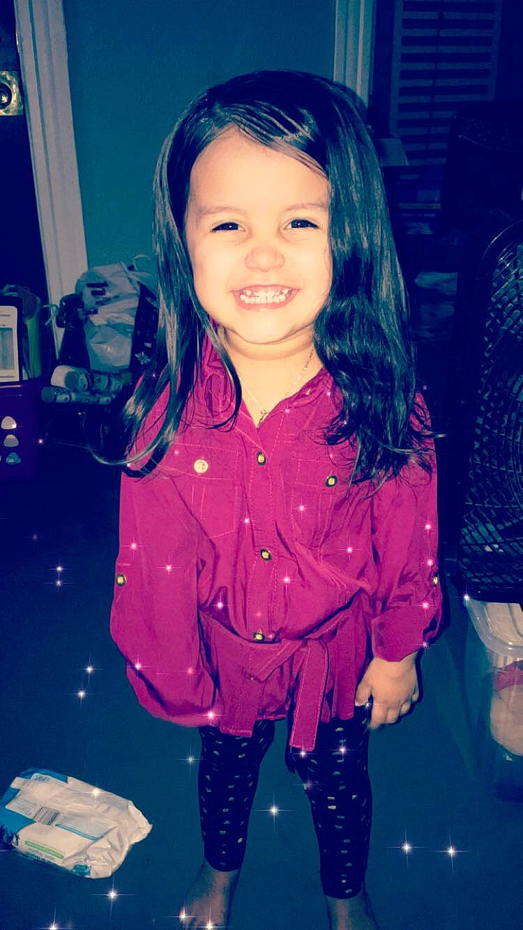 Kamiya is registered to the contest to win money with this photo: black_hair, cheek, child, child_model, cool, face, happy, head, headwear, jacket, joy, long_hair, outerwear, person, pink, smile, snapshot, toddler