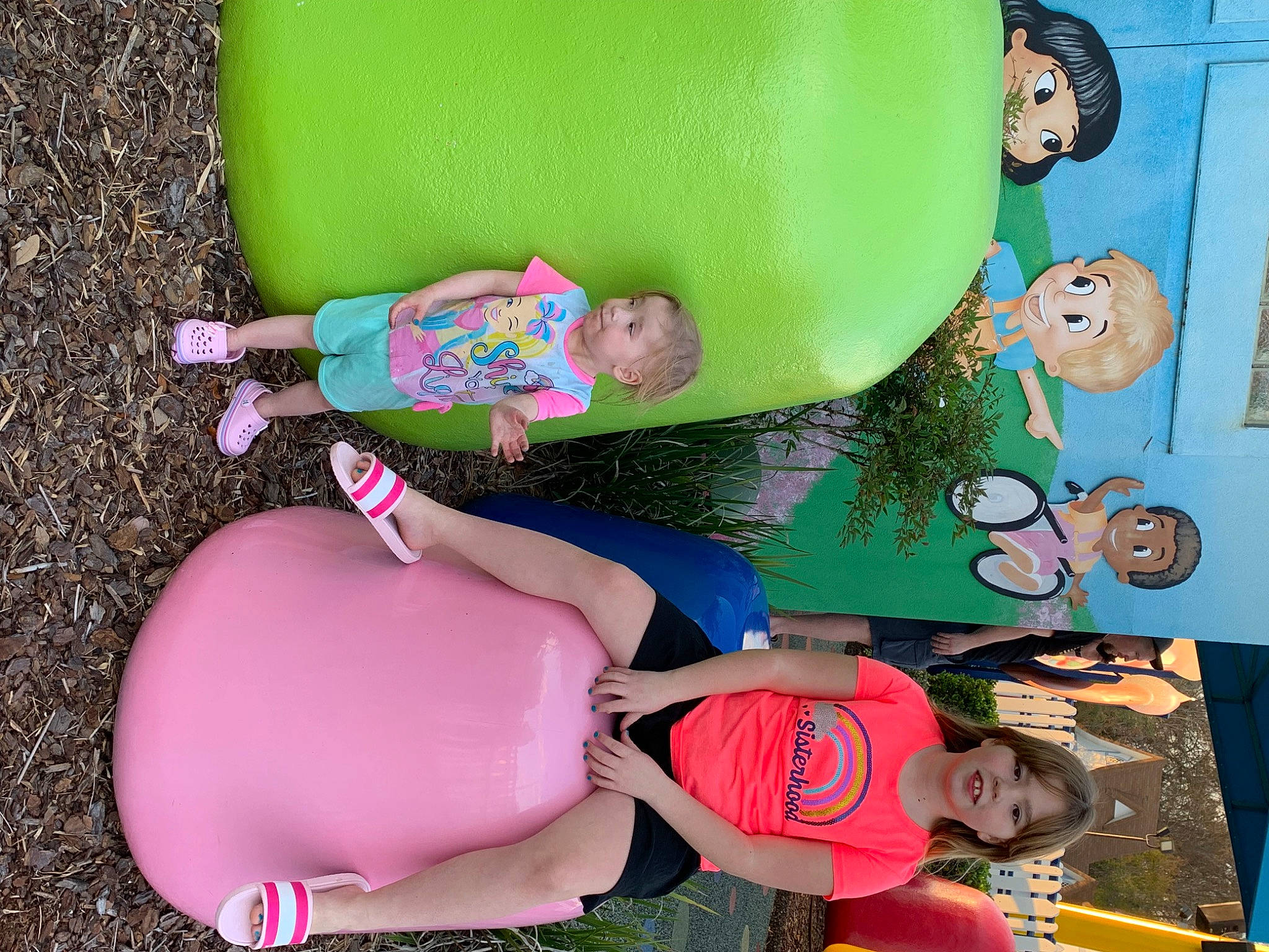 Olivia joined the competition — help win amazing prizes! art, baby, baby_products, baby_toys, child, fun, grass, green, happy, joy, leisure, party_supply, person, pink, play, product, smile, snapshot, toddler, toy