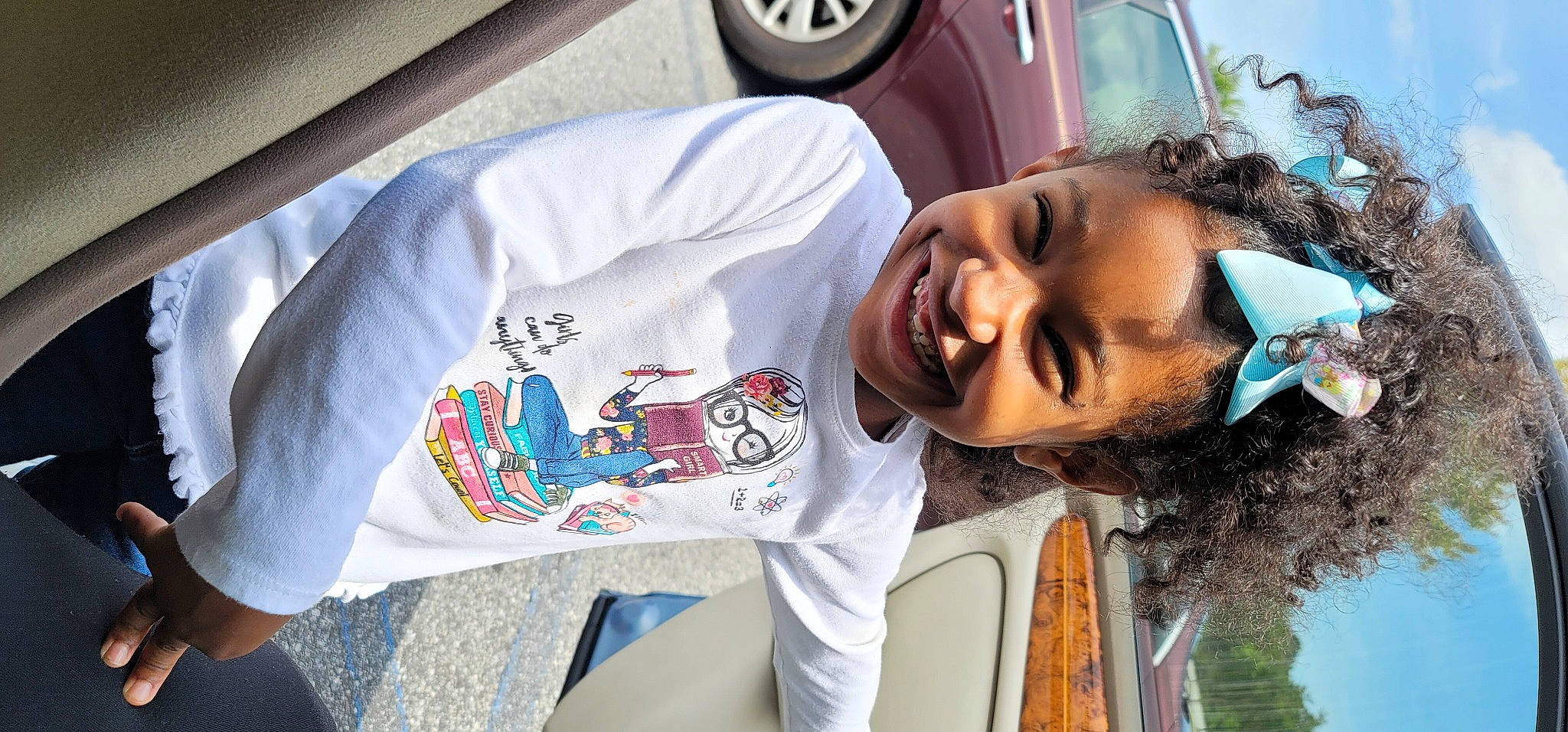 Amari Rowe is registered to the contest to win money with this photo: automotive_design, automotive_lighting, automotive_tire, black_hair, car, cool, facial_expression, fun, hairstyle, happy, joy, leisure, motor_vehicle, mouth, neck, person, sleeve, smile, tire, vehicle_door