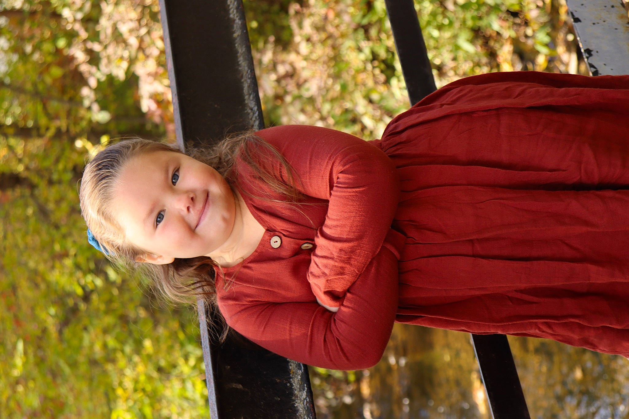 Ava joined the competition — help win amazing prizes! botany, brown_hair, flash_photography, forest, fun, grass, happy, joy, leisure, lip, long_hair, magenta, orange, people_in_nature, person, plant, sitting, smile, toddler, tree