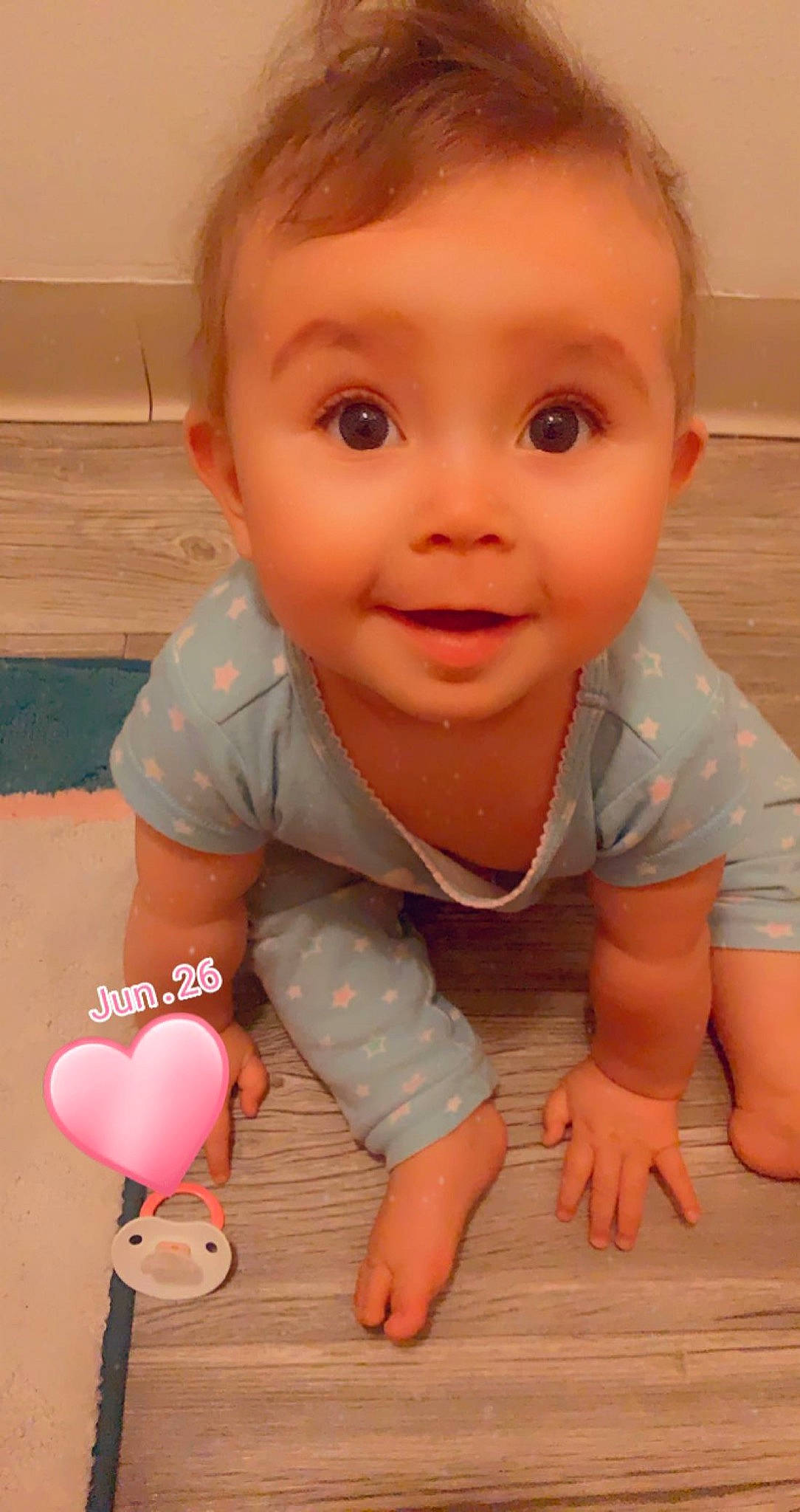 Juliana joined the competition — help win amazing prizes! arm, baby, baby_toddler_clothing, balloon, beauty, cheek, child, finger, floor, flooring, fun, happy, mammal, nose, person, pink, skin, sleeve, smile, thumb