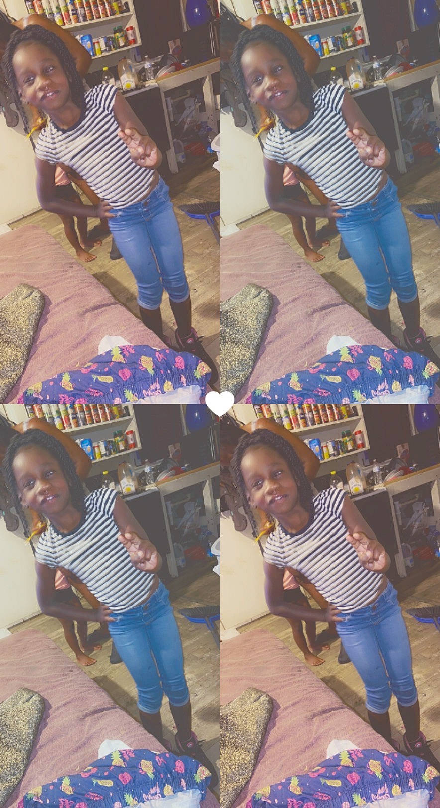 Kehlani is registered to the contest to win money with this photo: adaptation, arm, black, chair, clothing, hair, hairstyle, happy, jeans, joy, leg, leisure, mammal, organ, person, photograph, shoe, shorts, sneakers, t_shirt