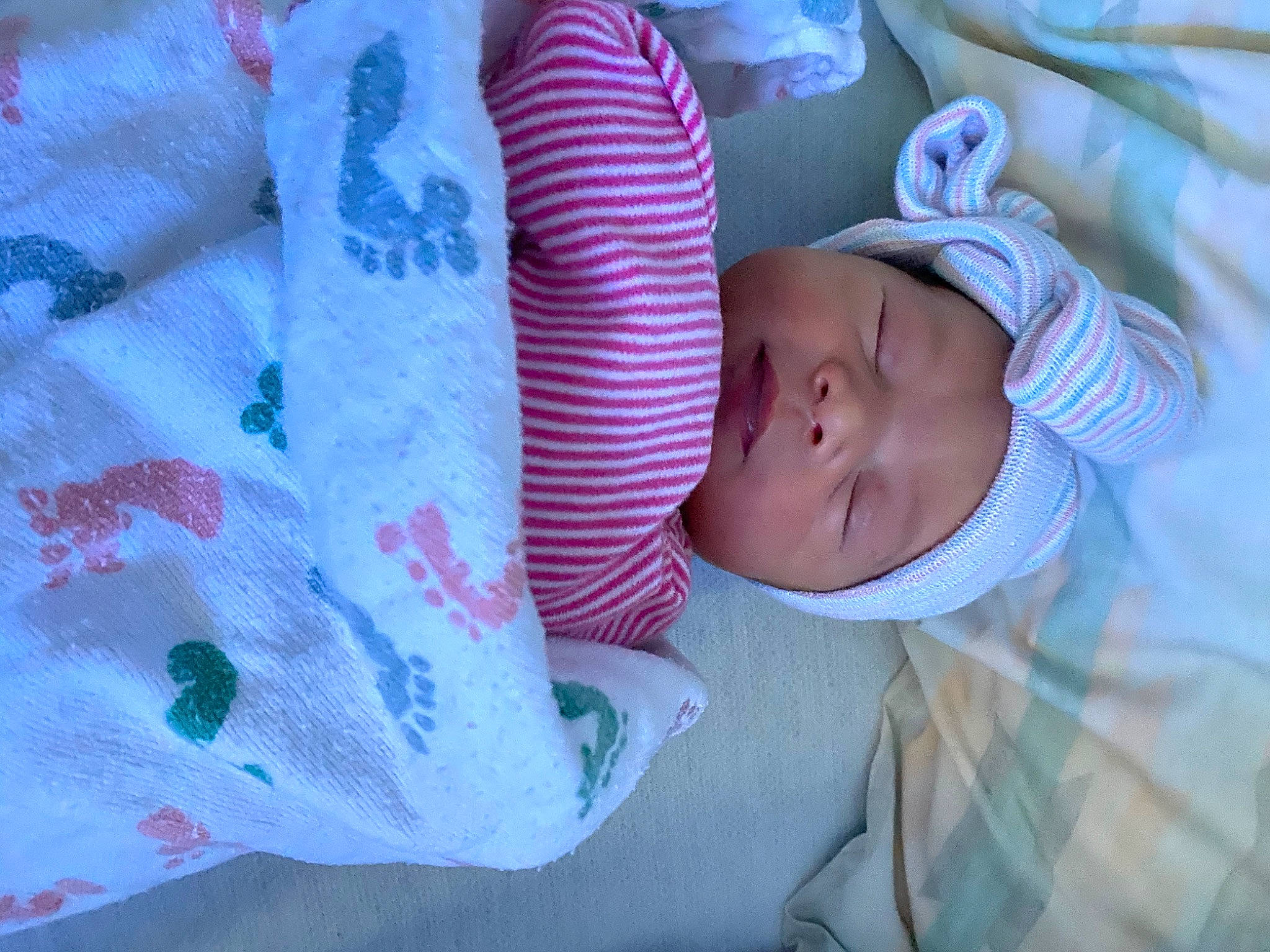 Maliah joined the competition — help win amazing prizes! baby, baby_products, baby_sleeping, bedtime, birth, blanket, cheek, child, headwear, linens, nap, person, pink, product, skin, sleep, smile, textile, toddler