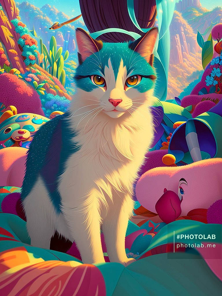 Max joined the competition — help win amazing prizes! animation, art, carnivore, cat, claw, domestic_short_haired_cat, drawing, felidae, fictional_character, fur, graphic_design, graphics, illustration, paint, painting, paw, small_to_medium_sized_cats, snout, tail, whiskers