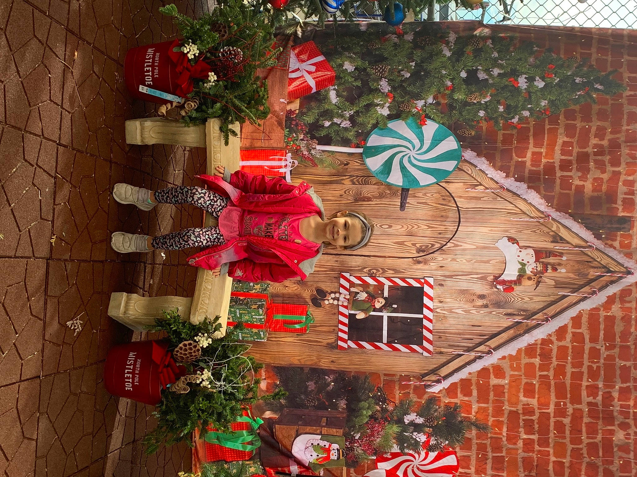 Layla joined the competition — help win amazing prizes! art, building, christmas_decoration, christmas_ornament, event, evergreen, facade, holiday, holiday_ornament, house, joy, ornament, pattern, person, plant, property, red, tints_and_shades, tree, wall