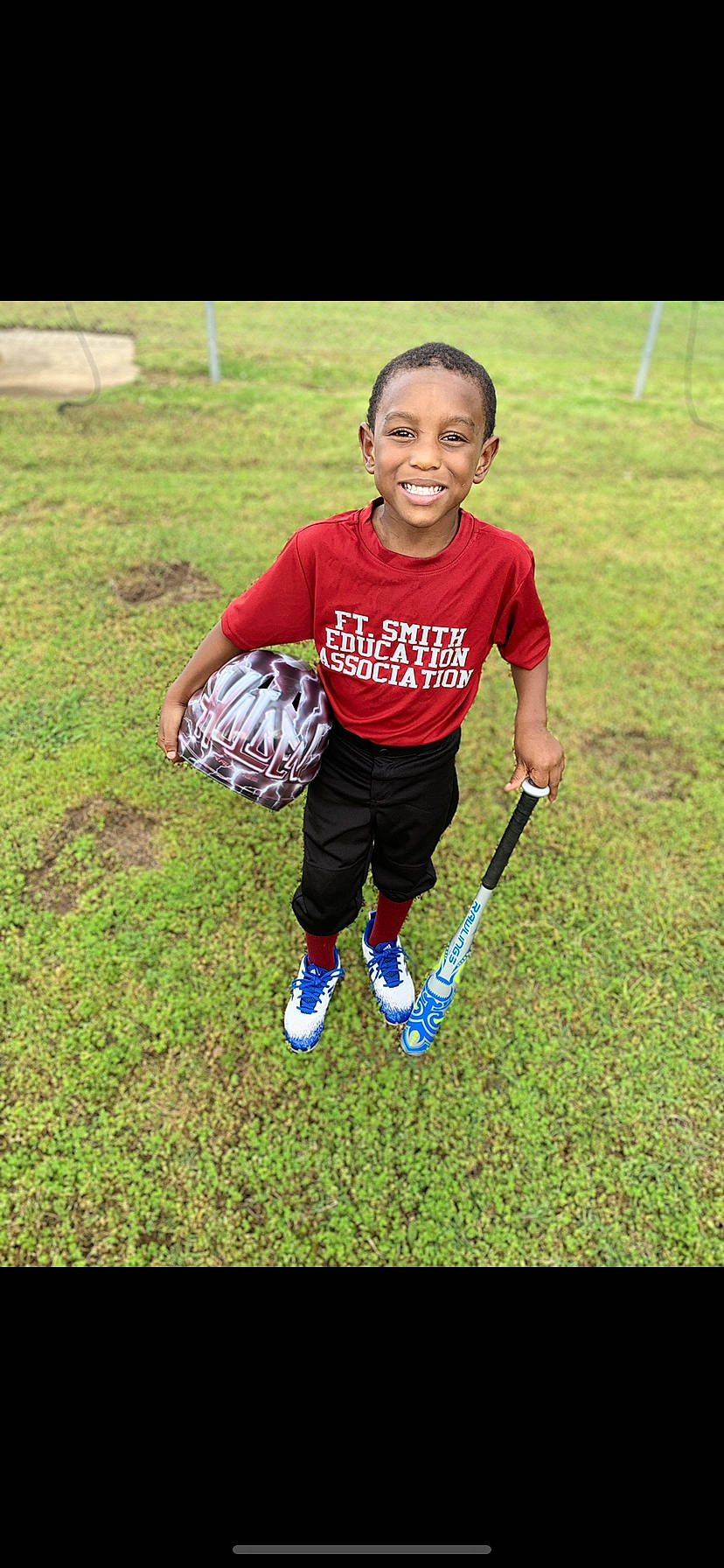 Keilin Holden is registered to the contest to win money with this photo: ball, child, cool, games, grass, happy, joy, person, photography, play, player, recreation, shoe, smile, sports_equipment, t_shirt, toddler