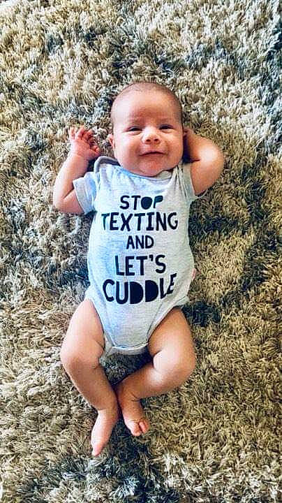 Grayson joined the competition — help win amazing prizes! baby, baby_toddler_clothing, child, fun, happy, person, smile, toddler