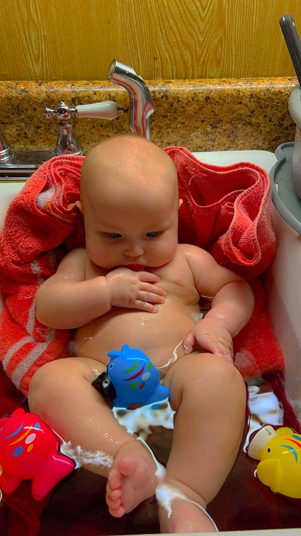 Cashton joined the competition — help win amazing prizes! baby, cheek, chest, child, eye, finger, fun, head, human_body, leisure, mouth, muscle, organ, person, skin, tableware, thigh, thumb, toddler, toy