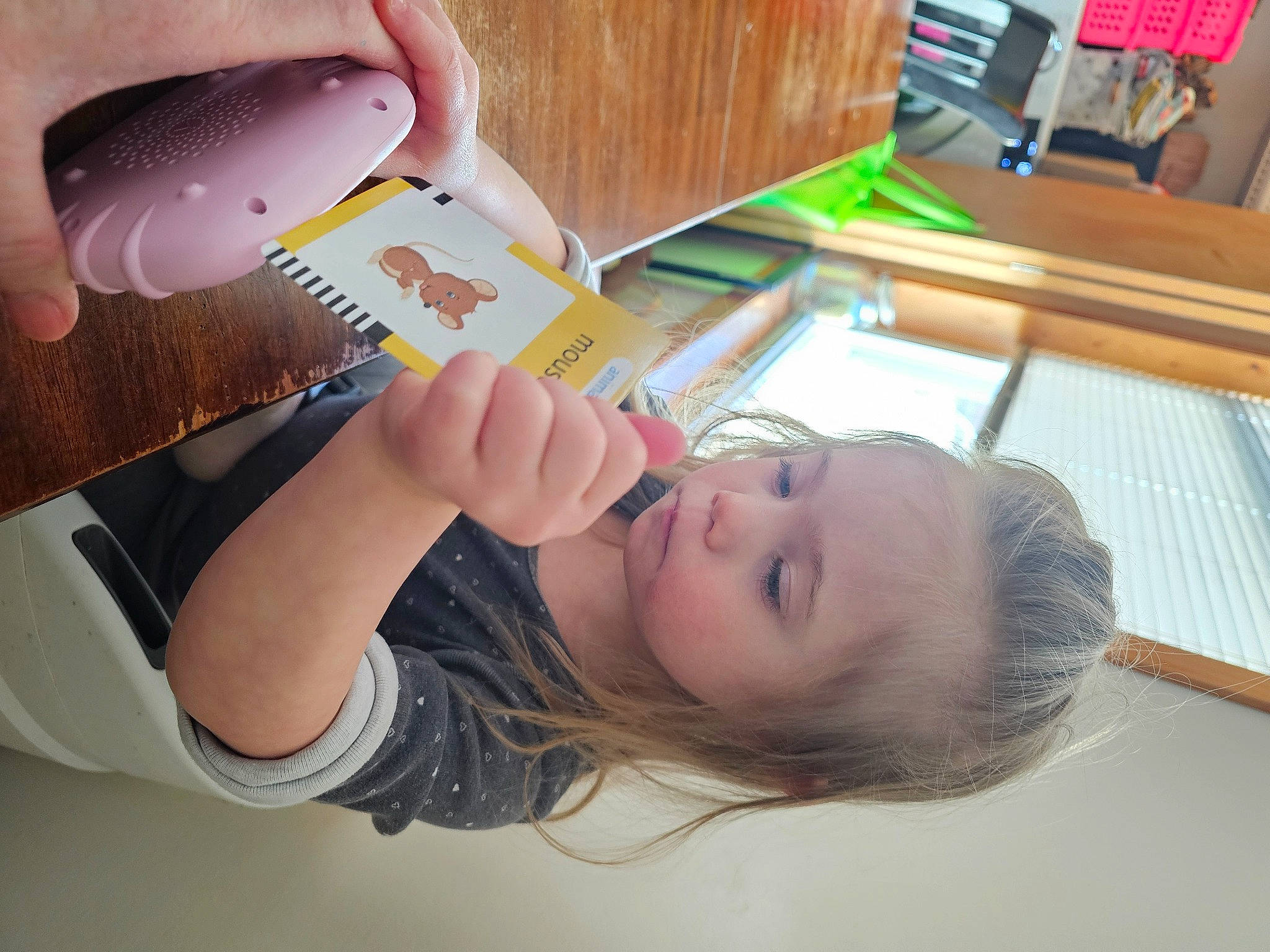 Elliotte joined the competition — help win amazing prizes! brush, chair, child, eyelash, finger, fun, gesture, nail, nose, paint, person, play, skin, table, thumb, toddler, tool, wood, writing, writing_implement
