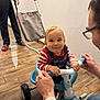 adult, baby, boy, child, cricket, cricketbat, face, female, happy, head, hockey, icehockey, icehockeystick, male, person, pushing, rink, skating, sport, woman