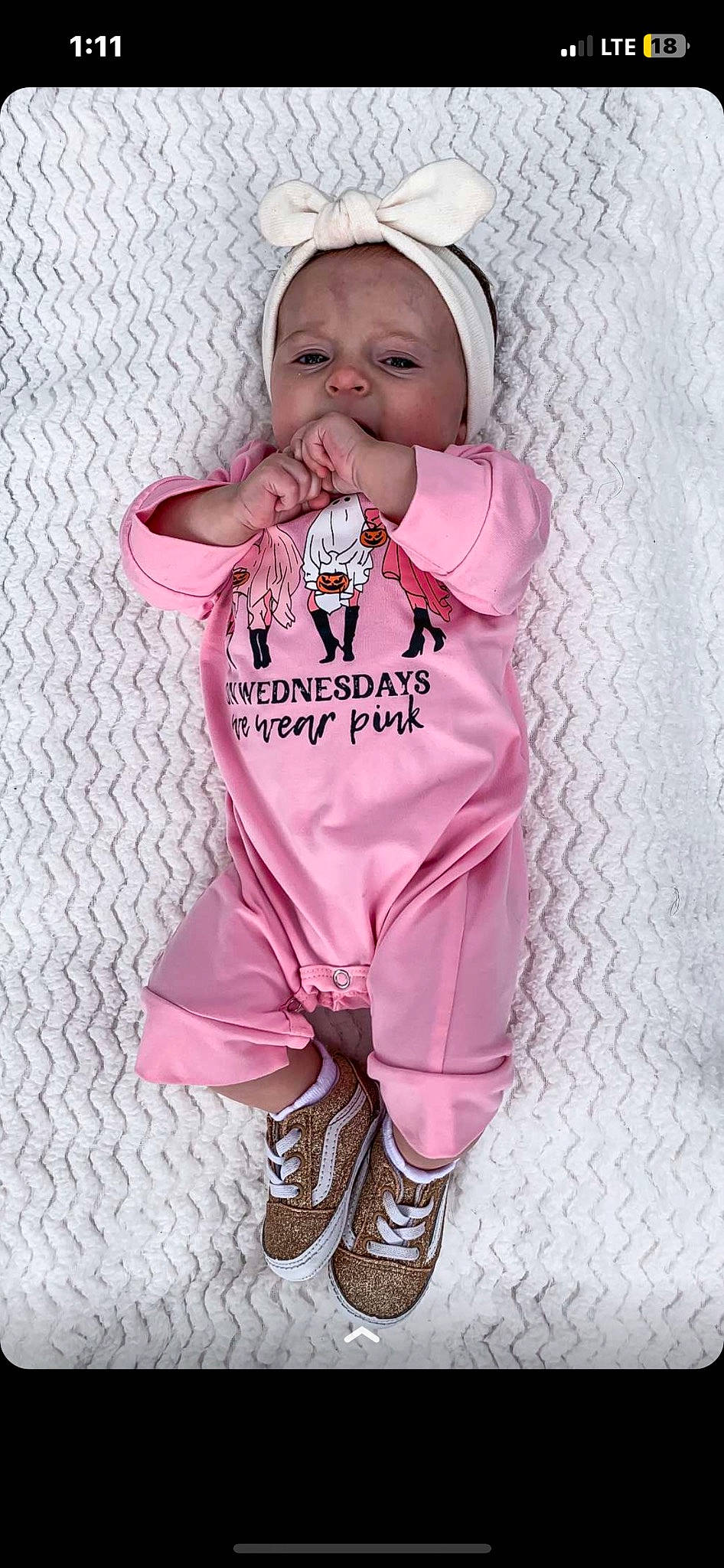 Nyla is registered to the contest to win money with this photo: baby, baby_products, baby_toddler_clothing, cap, child, cool, face, fashion_accessory, font, happy, hood, magenta, outerwear, pattern, person, pink, sleeve, smile, t_shirt, textile