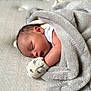 newborn, baby, sleeping, blanket, mitten, bed, soft, peaceful, infant, cute, closeup, skin, face, rest, comfort, warm, texture, cozy, portrait, child