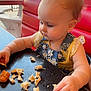 Adalynn joined the competition — help win amazing prizes! toddler, child, food, table, diner, red_seat, pony_tail, indoor, meal, cute, blonde_hair, eating, clothing, face, hand, window, daylight, cute_hair, baby, casual