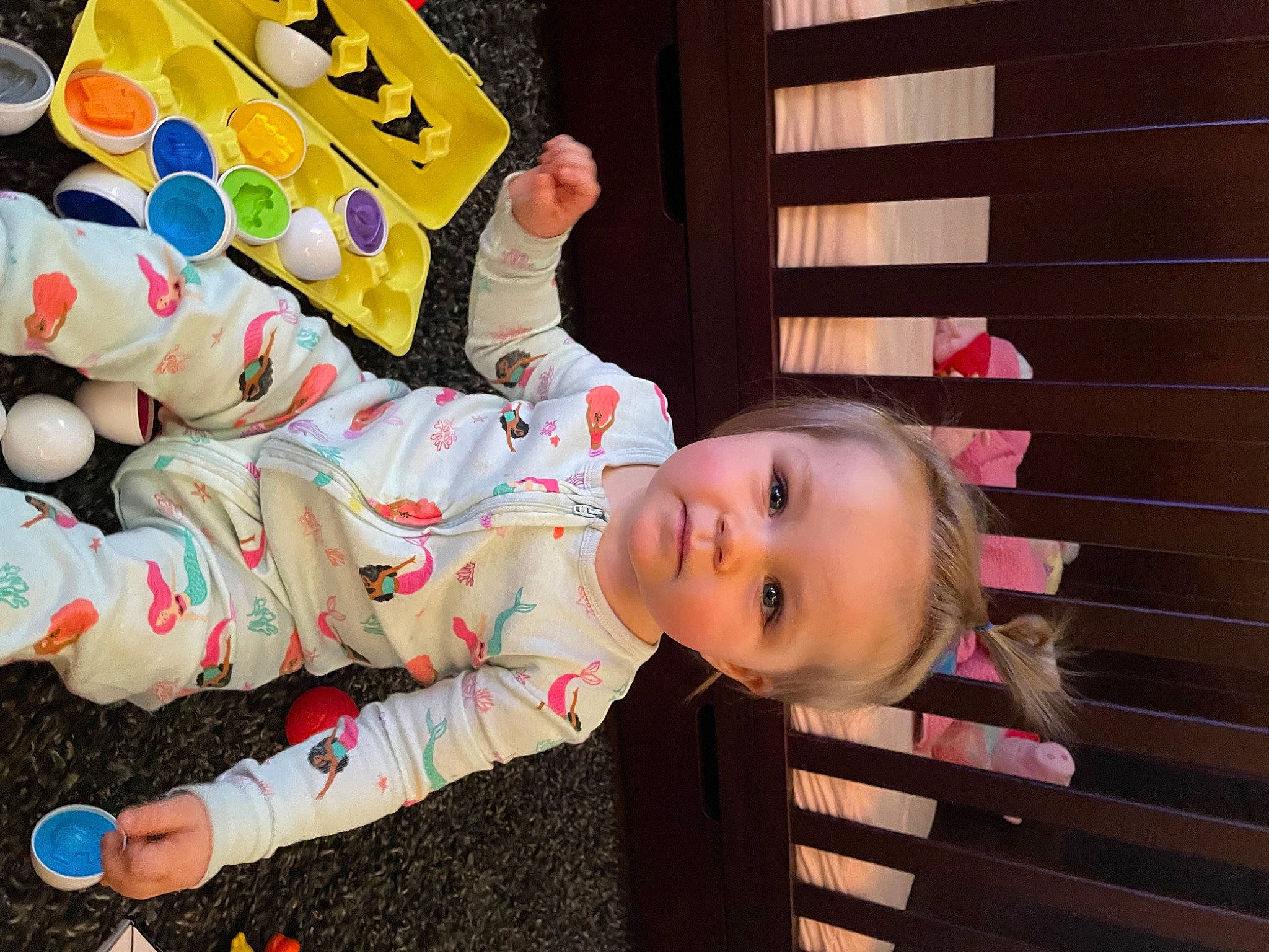 Giovanna joined the competition — help win amazing prizes! baby, baby_products, baby_toddler_clothing, baby_toys, carmine, child, flooring, fun, happy, head, leisure, linens, pattern, person, pink, room, smile, stuffed_toy, toddler, toy