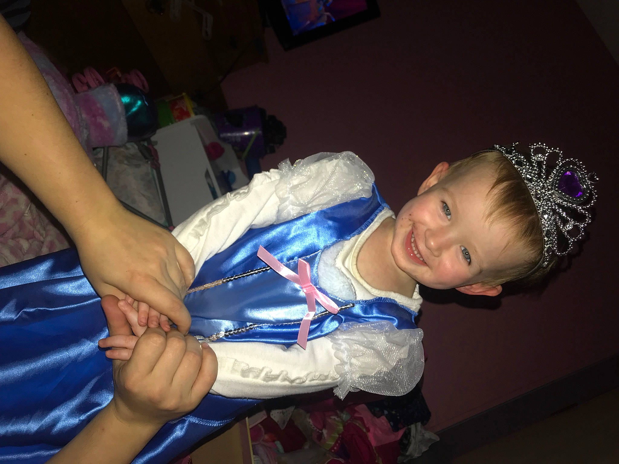 Lucy is registered to the contest to win money with this photo: baby_toddler_clothing, child, elbow, electric_blue, event, flash_photography, fun, human_leg, joy, knee, lap, mouth, nail, person, sitting, smile, sportswear, thigh, thumb, toddler