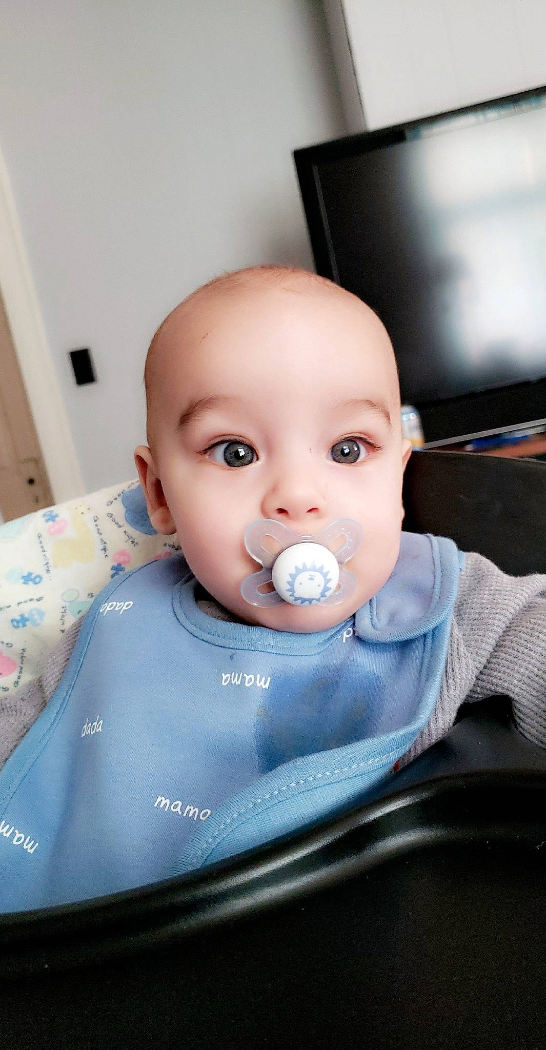 Karlyle is registered to the contest to win money with this photo: baby, baby_products, cheek, child, head, nose, person, toddler