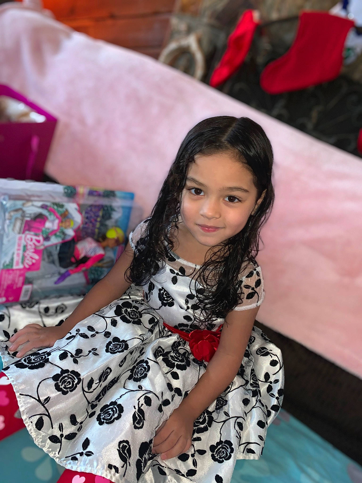 Unique is registered to the contest to win money with this photo: beauty, black_hair, day_dress, dress, fashion_design, flash_photography, flooring, happy, joint, joy, magenta, makeover, person, photograph, pink, skin, sleeve, smile, style, textile