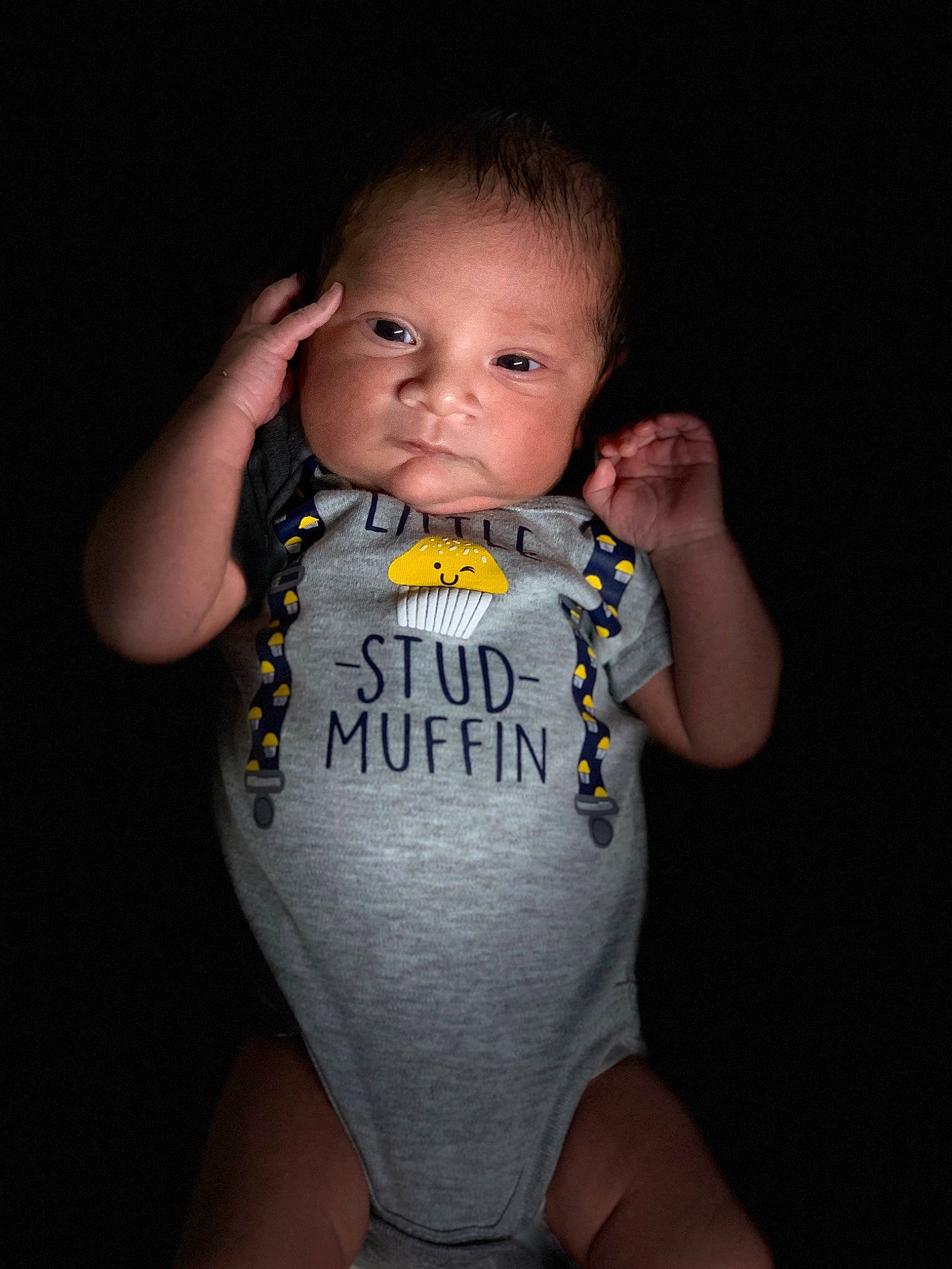 Francisco is registered to the contest to win money with this photo: arm, baby, baby_products, baby_toddler_clothing, cheek, child, chin, eye, hand, head, leg, lip, mouth, muscle, neck, person, product, skin, t_shirt, toddler