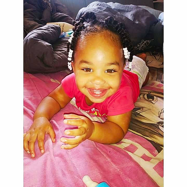 Ny'Anna is registered to the contest to win money with this photo: cheek, child, daughter, day, face, fun, girl, hairstyle, happiness, head, infant, joy, lip, mouth, person, pink, play, product, skin, smile