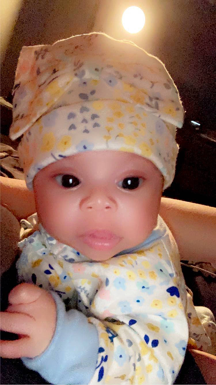 Ameya joined the competition — help win amazing prizes! baby, baby_products, baby_toddler_clothing, cap, cheek, child, eye, eyebrow, eyelash, fashion_accessory, fun, hat, head, headwear, iris, lip, nose, pattern, person, skin