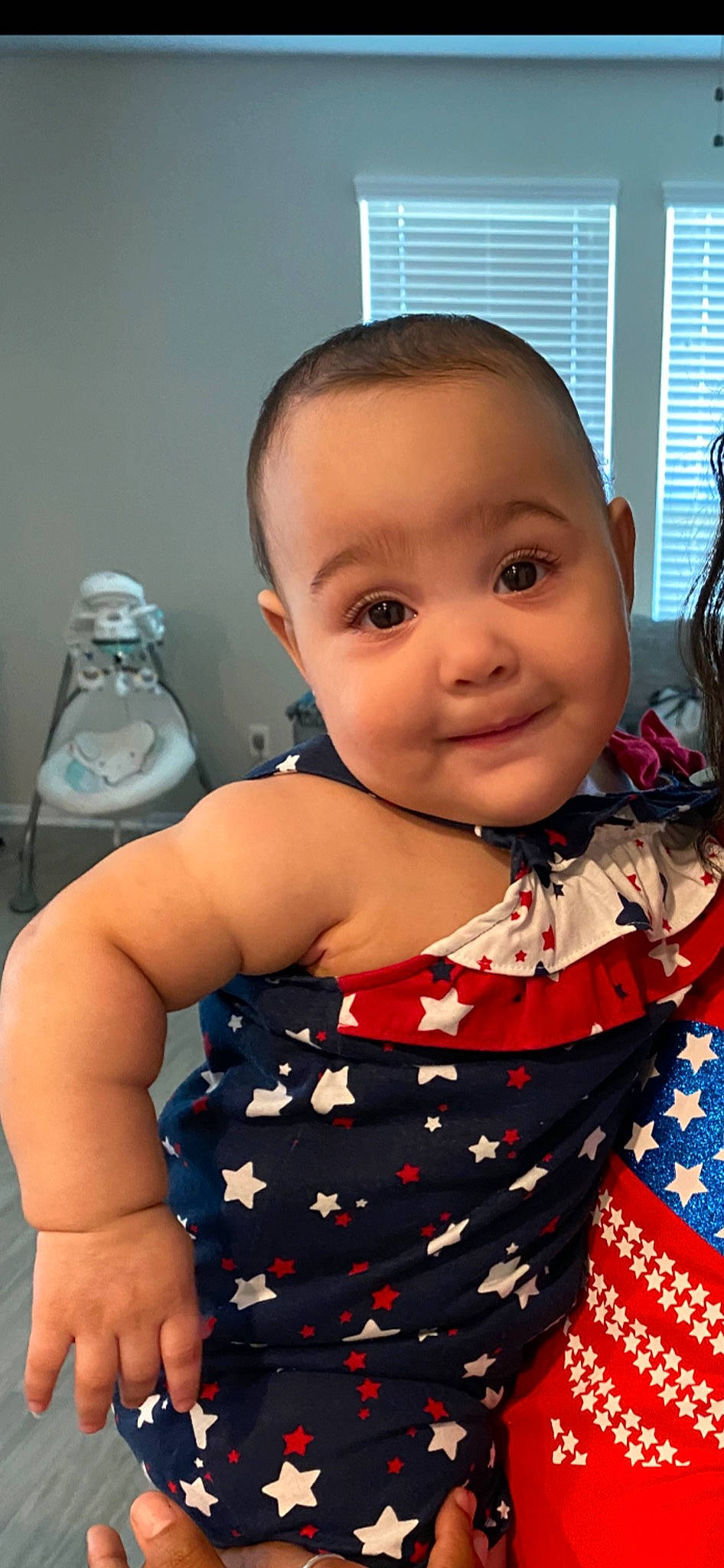 Ayah joined the competition — help win amazing prizes! baby, baby_toddler_clothing, cheek, child, head, pattern, person, skin, smile, toddler