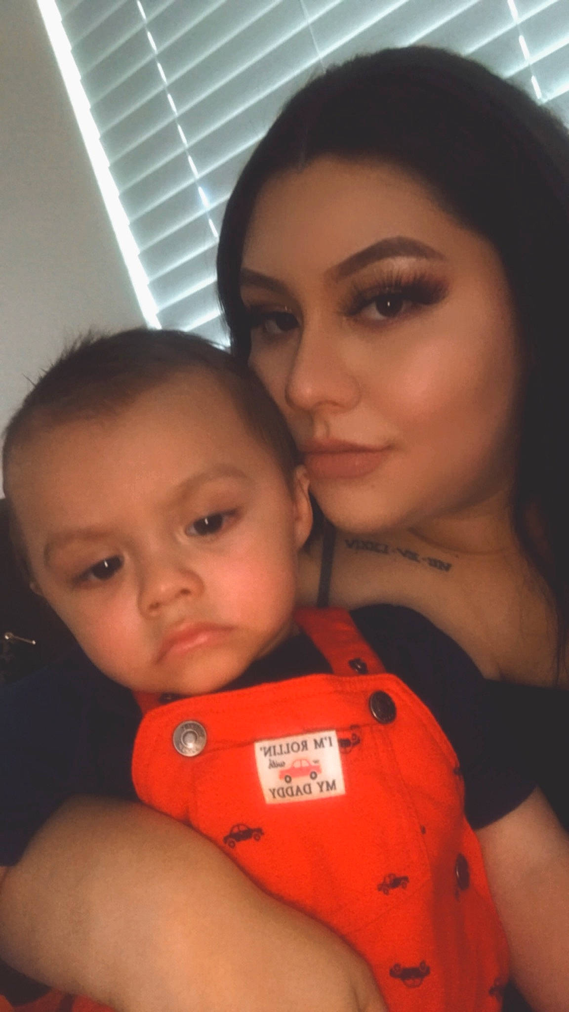 Jesus is registered to the contest to win money with this photo: baby, cheek, child, eye, face, head, lip, neck, nose, person, photography, selfie, skin, smile, toddler