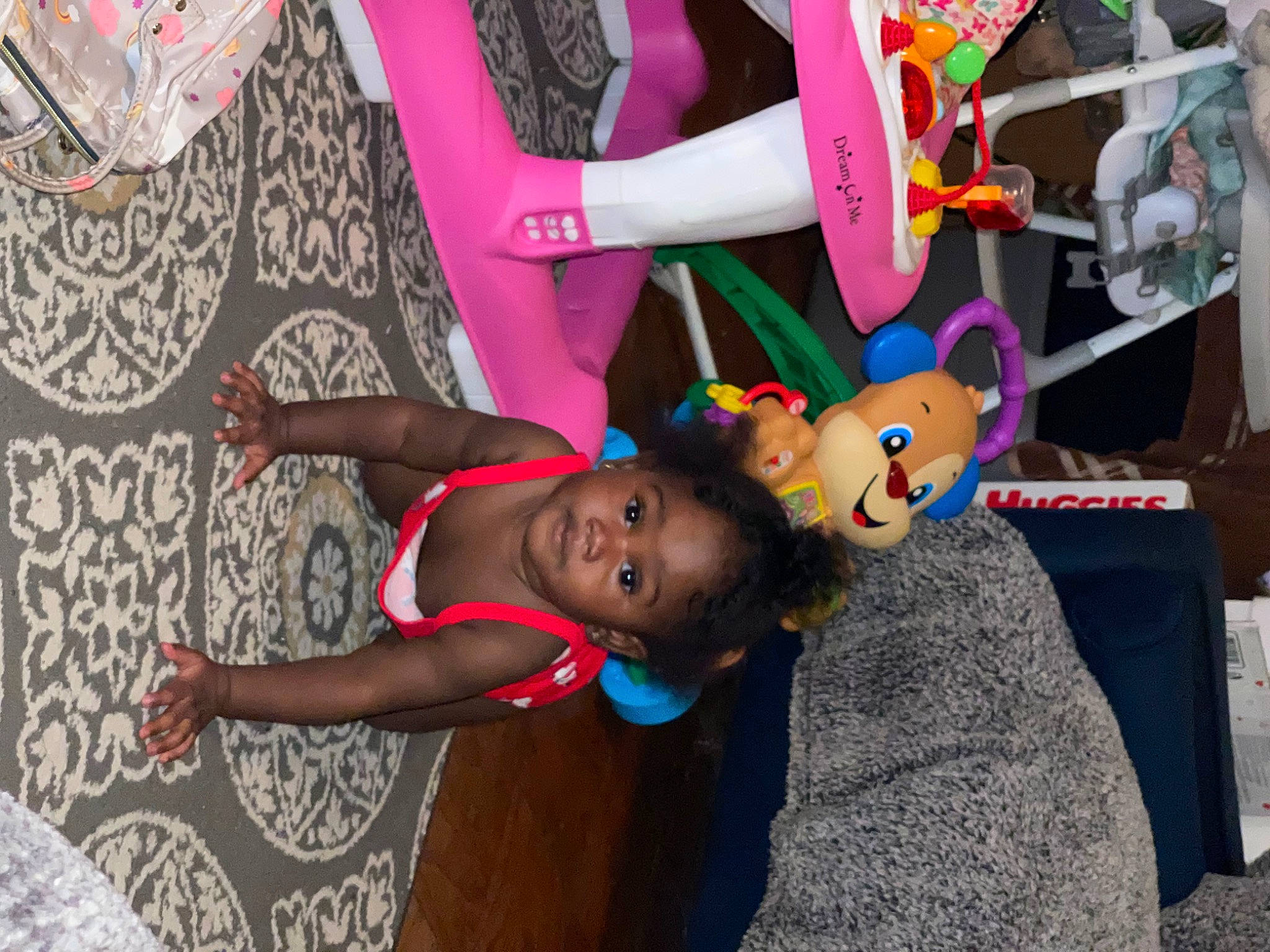 Beauty is registered to the contest to win money with this photo: child, dress, event, festival, fun, happy, human_leg, leisure, magenta, party, person, pink, public_event, recreation, sandal, sport_climbing, thigh, toddler, toy, tree