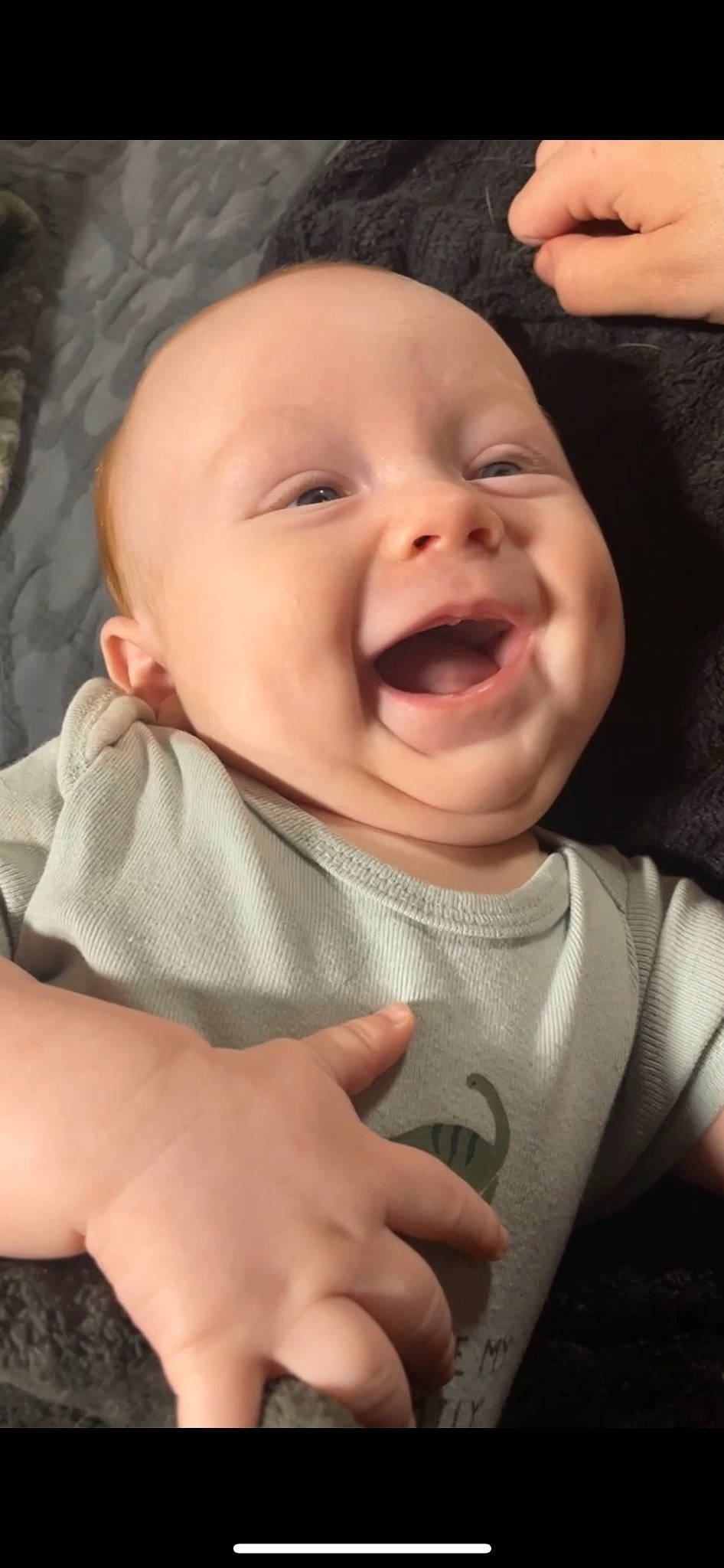 Knox joined the competition — help win amazing prizes! baby, baby_toddler_clothing, cheek, chin, eye, eyebrow, finger, gesture, happy, head, iris, lip, mouth, nose, person, plant, skin, sleeve, smile, toddler