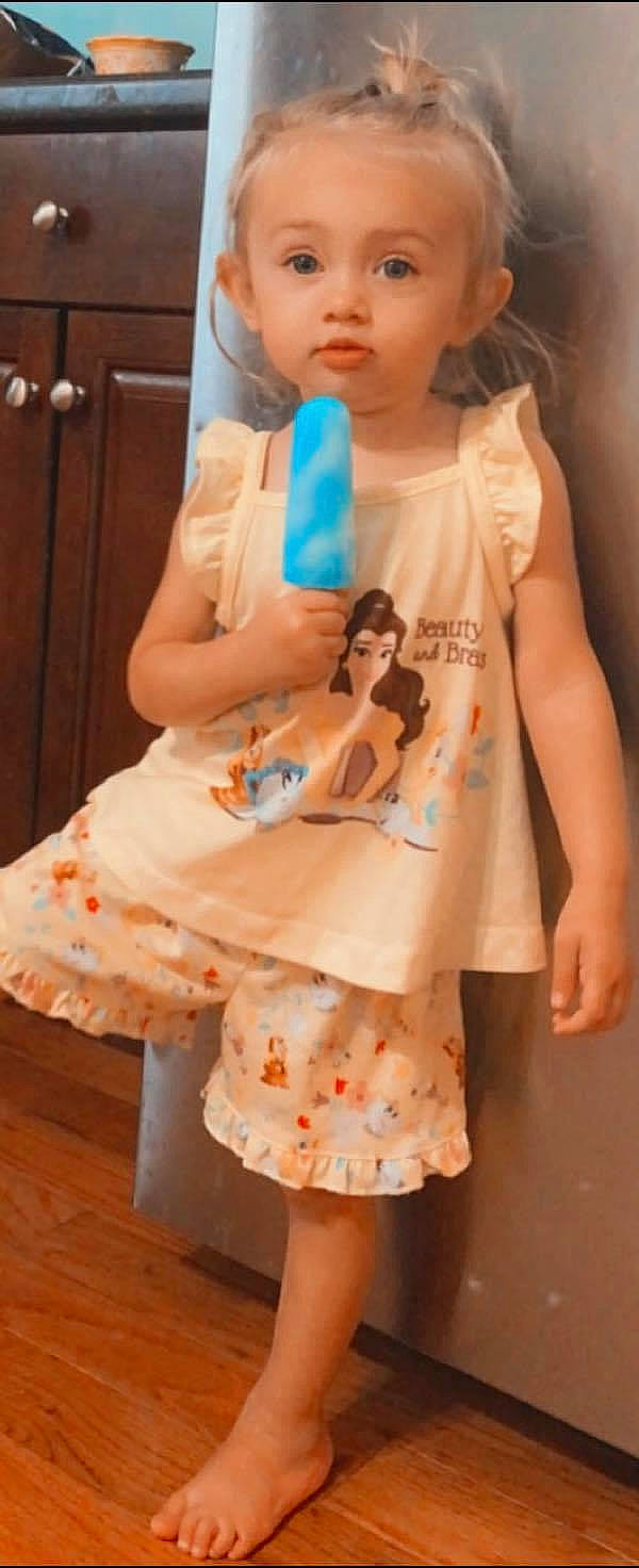 Kinslie is registered to the contest to win money with this photo: baby, baby_toddler_clothing, eyewear, fashion_design, finger, fun, hand, human_body, joint, knee, outerwear, person, pink, shorts, shoulder, skin, sleeve, t_shirt, thigh, waist