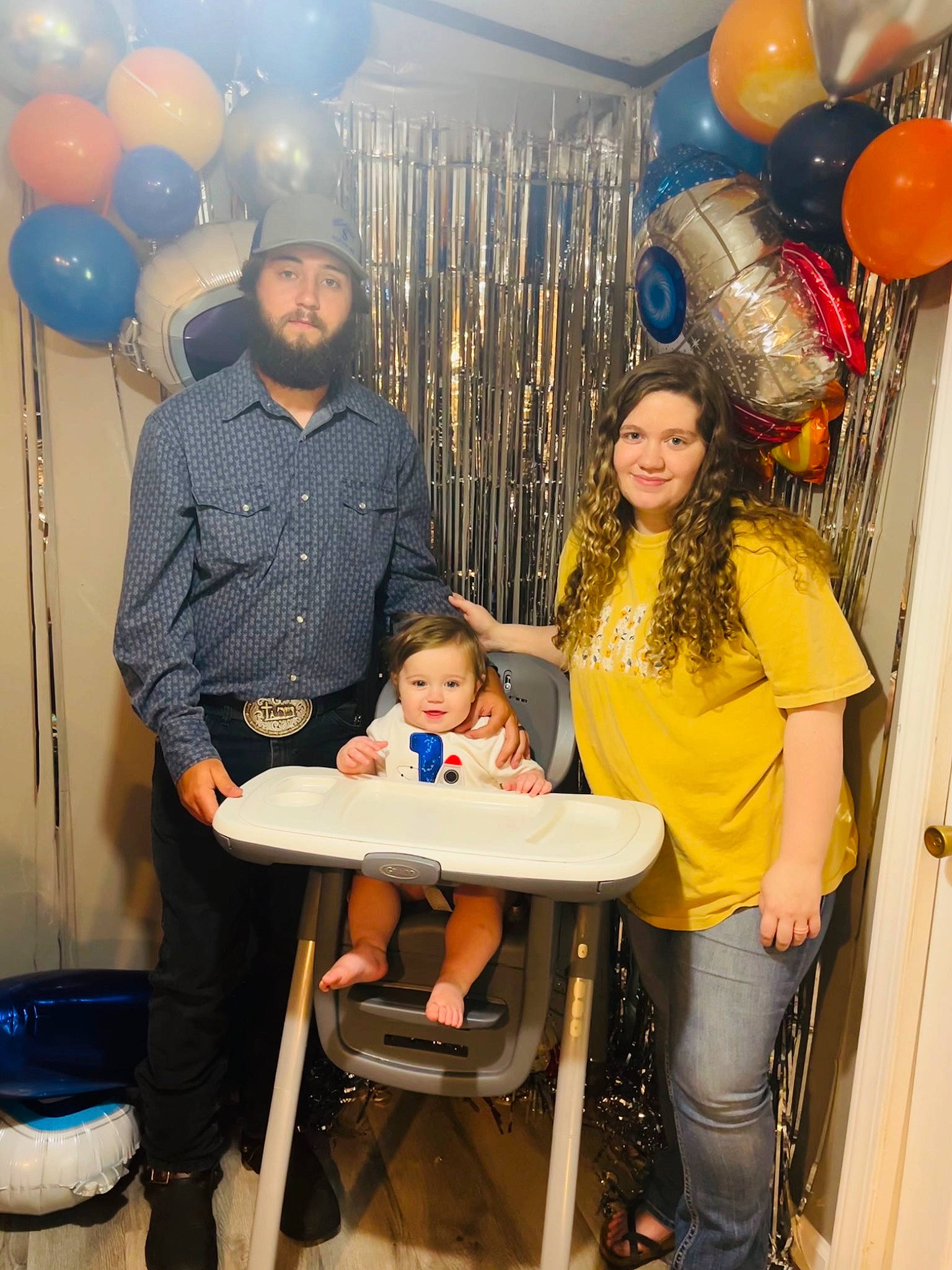 Jasper joined the competition — help win amazing prizes! baby, balloon, blue, boot, community, event, fashion, fun, happy, headwear, joy, leisure, organ, party_supply, person, room, shorts, smile, sneakers, social_group