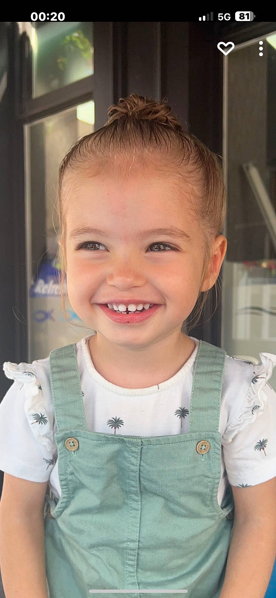 Ayla joined the competition — help win amazing prizes! baby_toddler_clothing, cheek, child, chin, cosmetic_dentistry, ear, eyebrow, eyelash, forehead, fun, happy, iris, joy, nose, person, room, skin, sleeve, smile, t_shirt