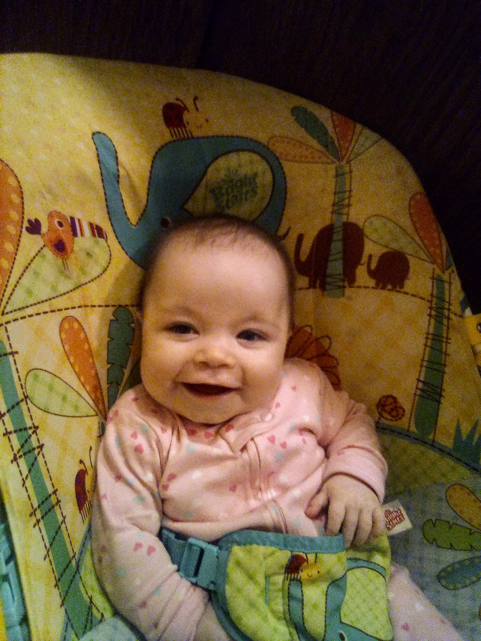 Lillian is registered to the contest to win money with this photo: baby, cheek, child, face, forehead, happy, head, joy, mouth, nose, person, product, skin, smile, toddler