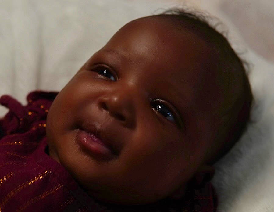 Zuri joined the competition — help win amazing prizes! baby, baby_toddler_clothing, brown, cheek, child, ear, eyebrow, eyelash, flash_photography, fun, happy, head, iris, lip, mouth, nose, person, portrait_photography, skin, smile