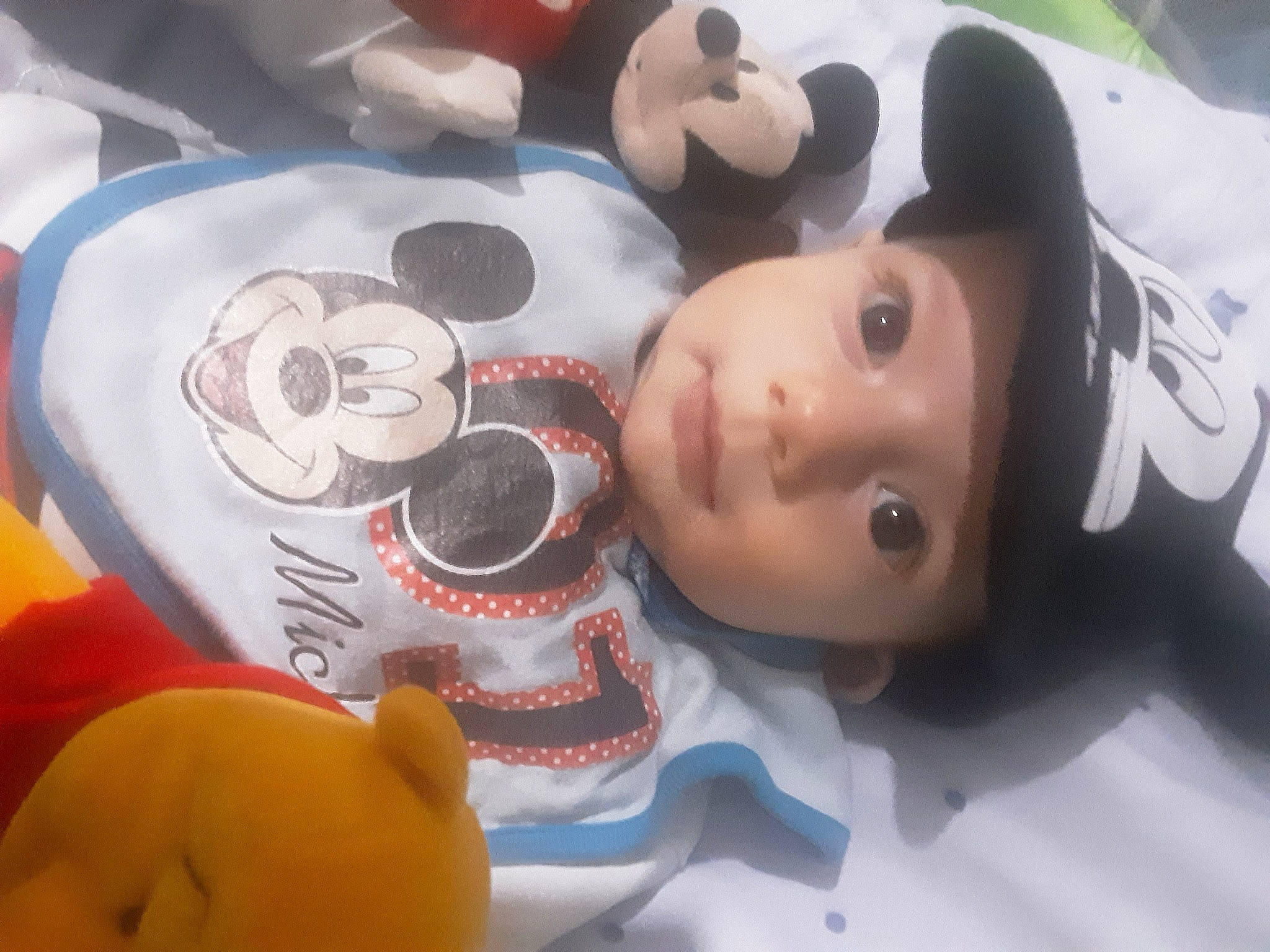 Christophe a rejoint le concours — aidez-le/la à gagner de superbes lots ! baby, child, headwear, nose, person, plush, stuffed_toy, textile