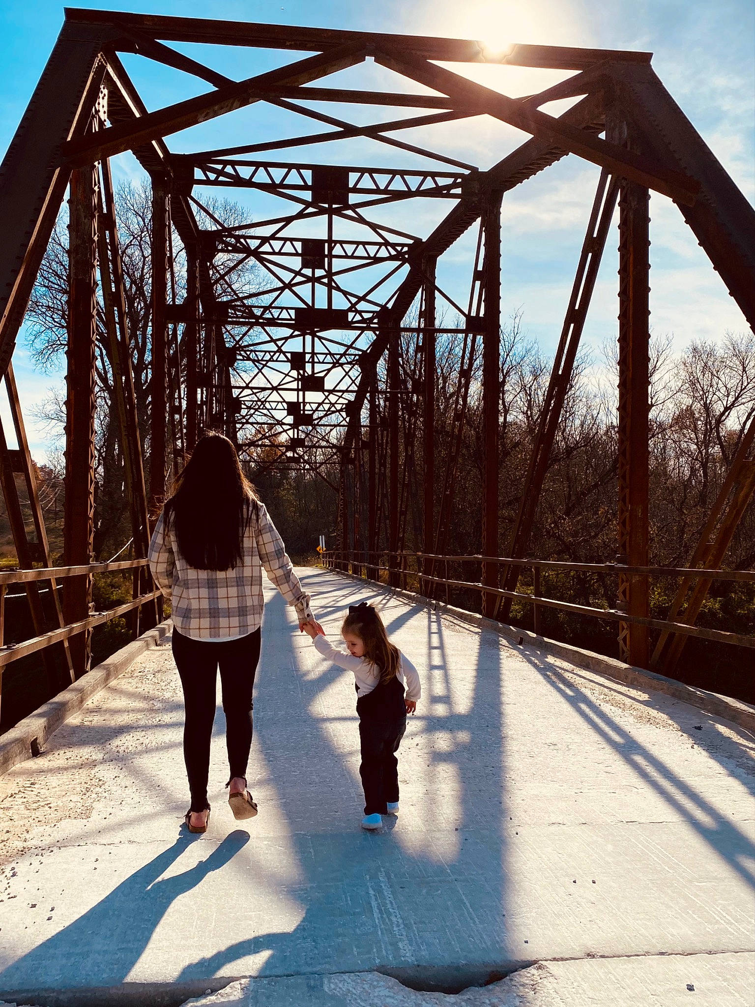 Ella Rae joined the competition — help win amazing prizes! beam_bridge, beauty, bridge, gesture, girder_bridge, infrastructure, line, mammal, morning, people_in_nature, person, road, shade, sky, sunlight, symmetry, thoroughfare, toddler, travel, tree