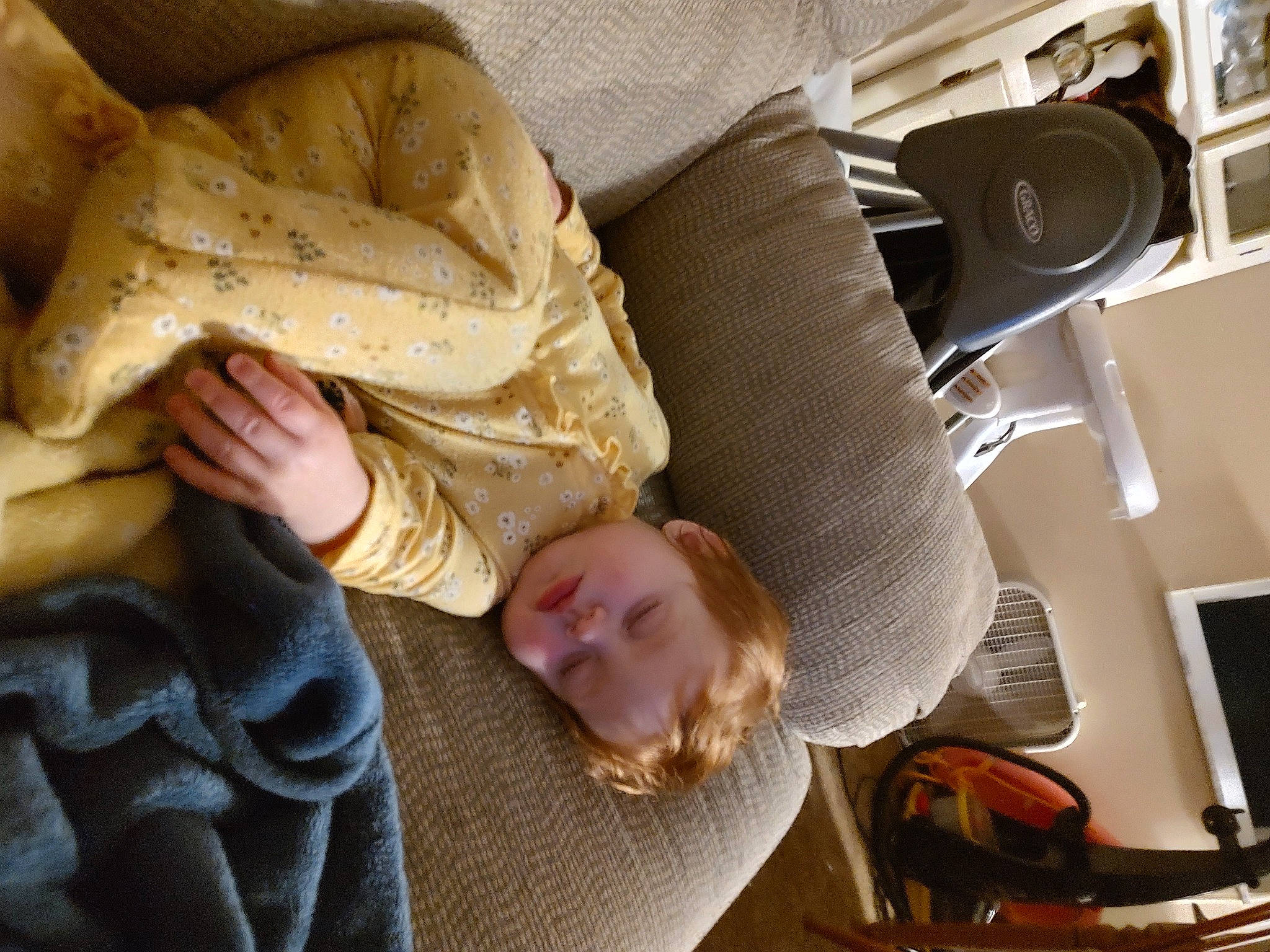 Emma joined the competition — help win amazing prizes! baby, baby_products, car_seat, chair, child, comfort, fur, linens, luxury_vehicle, nap, person, product, room, sitting, sleep, smile, suit, toddler, tree, vehicle_door