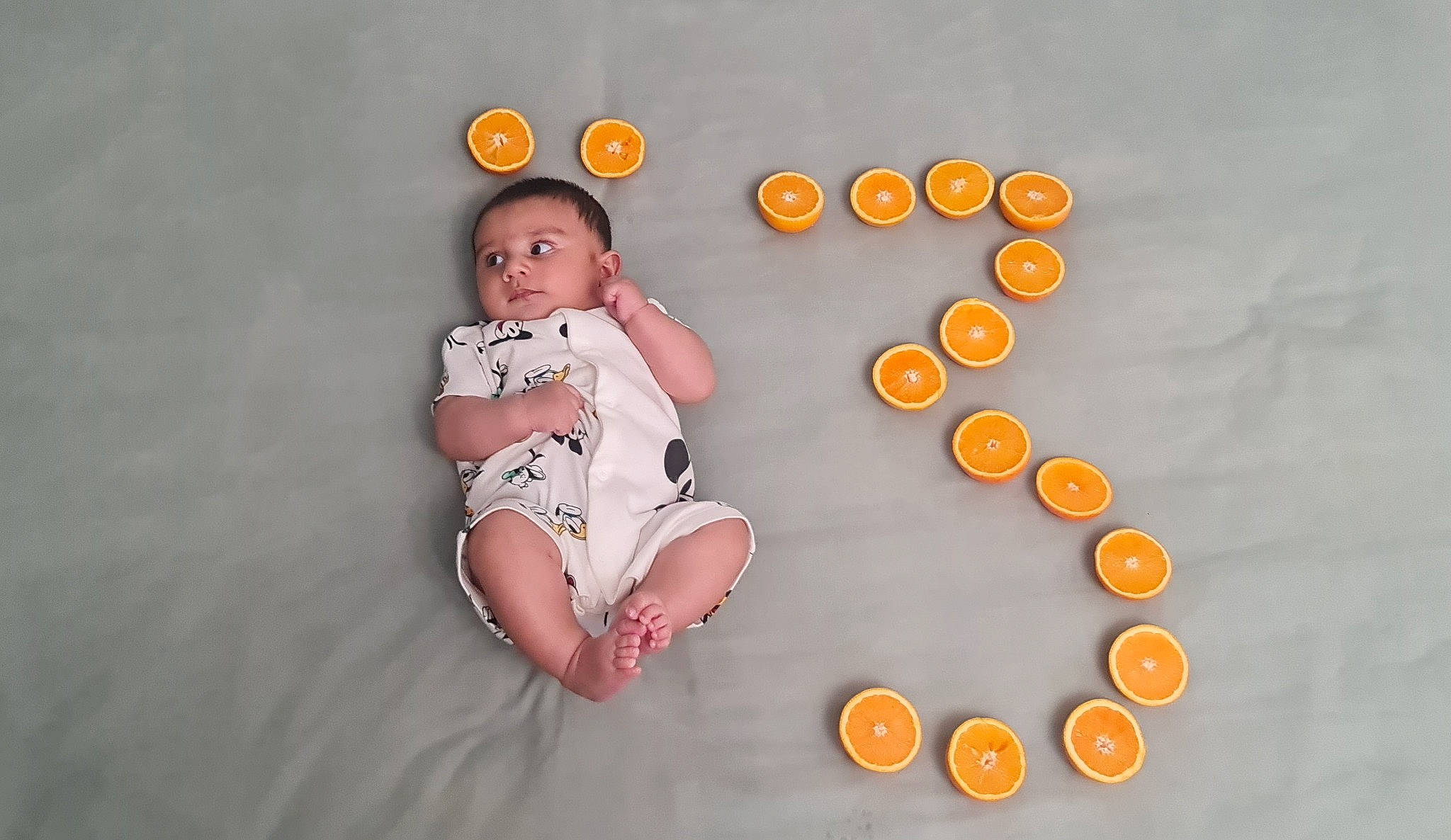 Isa joined the competition — help win amazing prizes! baby, baby_toddler_clothing, beauty, child, circle, comfort, finger, flash_photography, flooring, font, foot, fun, happy, pattern, peach, person, portrait_photography, sitting, skin, sleeve