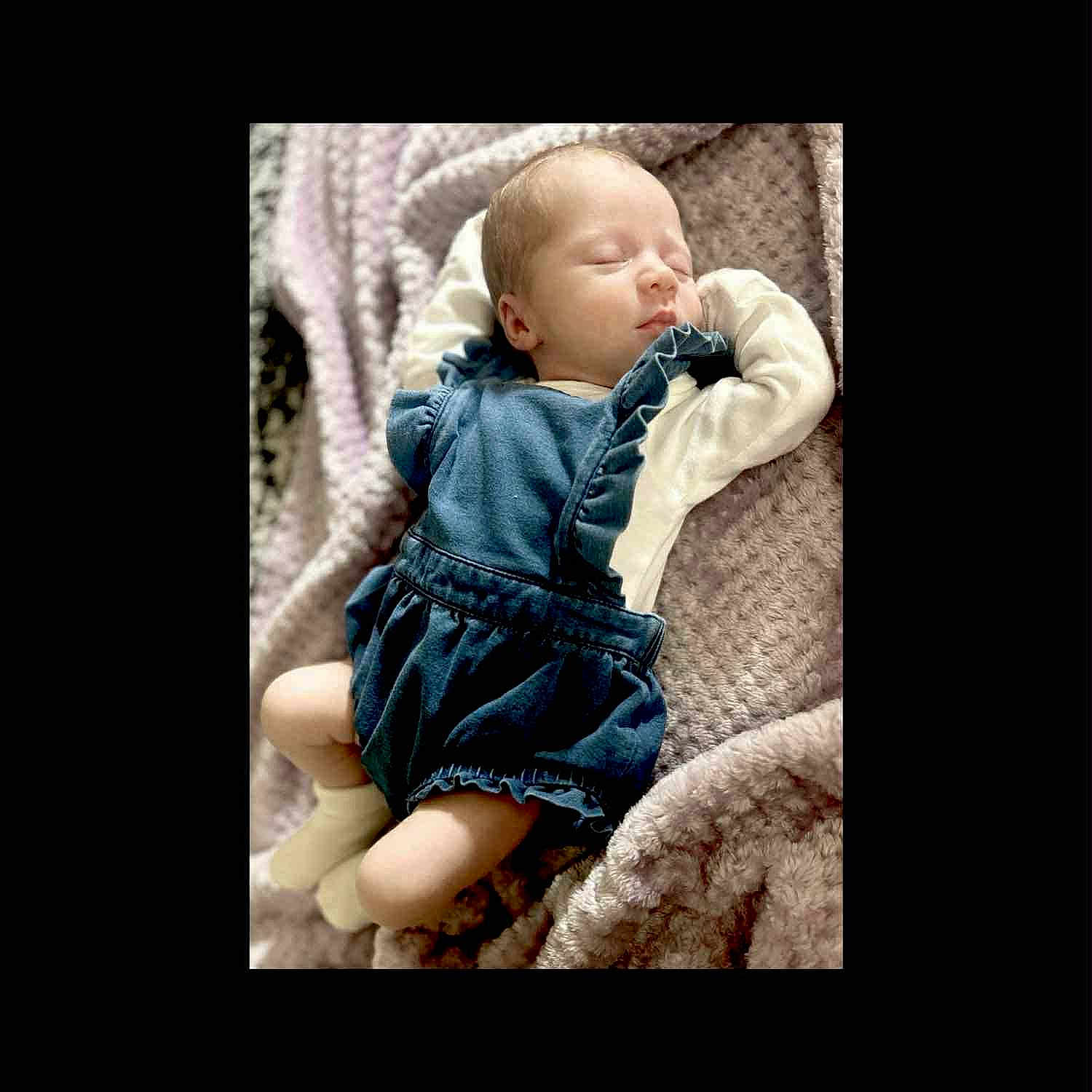 Faith is registered to the contest to win money with this photo: baby, sleeping, infant, blanket, soft, cozy, cute, child, clothing, blue_outfit, newborn, resting, peaceful, portrait, indoors, warm, comfort, babywear, sock, relaxation