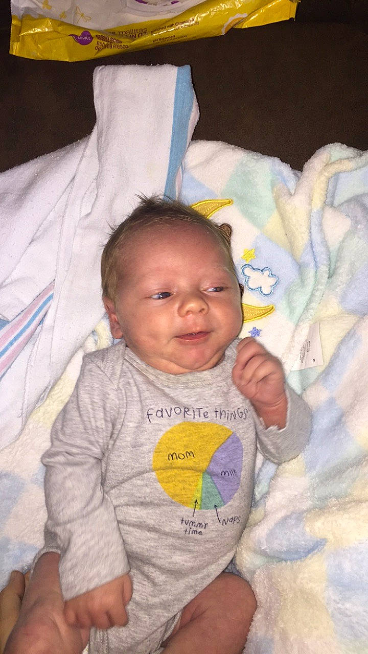 Waylon is registered to the contest to win money with this photo: baby, baby_products, bedtime, cheek, child, person, product, smile, textile, toddler