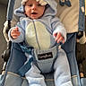 Isandro a rejoint le concours — aidez-le/la à gagner de superbes lots ! baby, baby_clothing, baby_rocker, blue_costume, child, comfort, cute, expression, face, hooded_outfit, indoor, infant, photography, playful, plush_toys, seated, smiling, snapshot, soft_toys, stitch