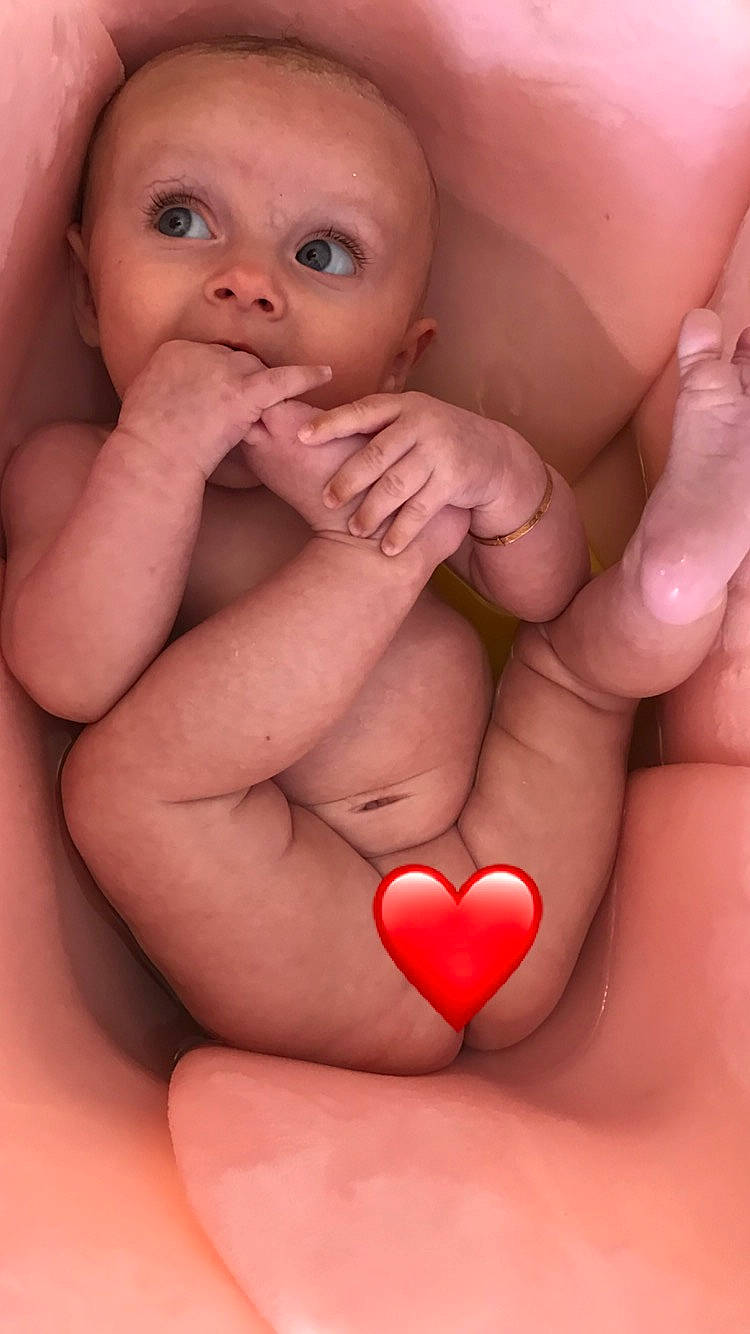 Cienna joined the competition — help win amazing prizes! baby, cheek, child, close_up, finger, flesh, gesture, hand, heart, lip, love, mouth, muscle, nail, nose, organ, person, pink, skin, stomach