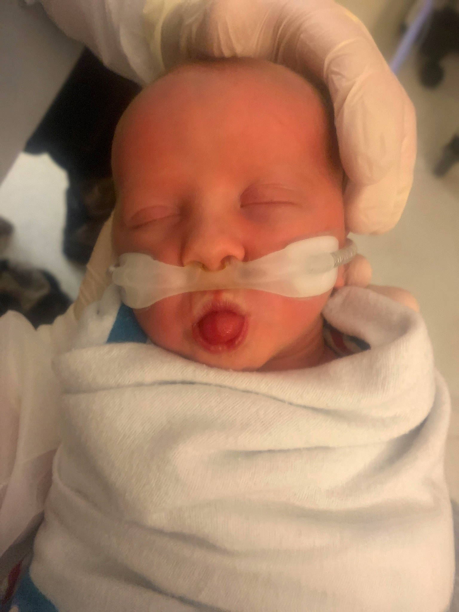 Oaklynn joined the competition — help win amazing prizes! baby, baby_sleeping, baby_toddler_clothing, bedtime, cheek, childbirth, comfort, ear, eye, eyebrow, eyelash, hand, human_body, linens, lip, mouth, neck, nose, person, thumb