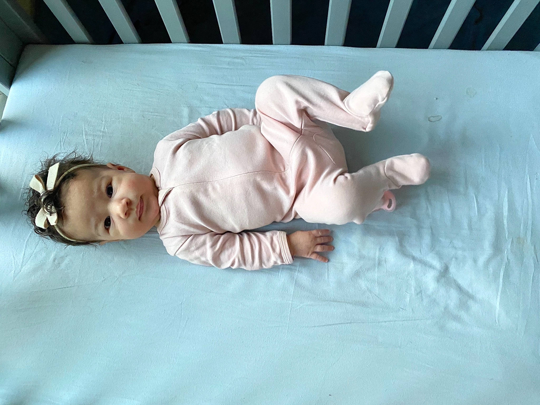 Isla joined the competition — help win amazing prizes! baby, baby_toddler_clothing, child, comfort, ear, foot, nap, nose, person, skin, sleep