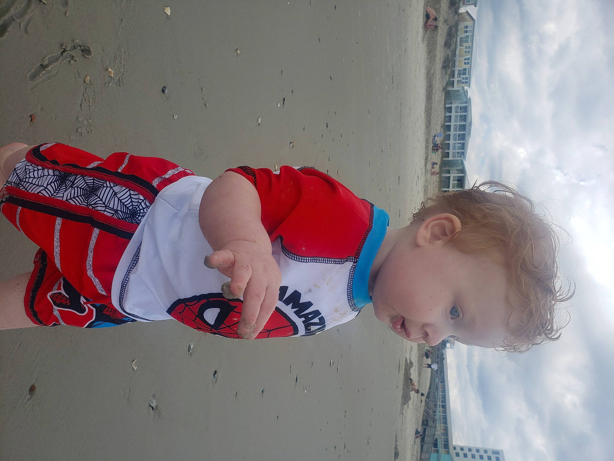 Armin joined the competition — help win amazing prizes! beach, carmine, child, cloud, elbow, electric_blue, eyewear, fun, happy, human_leg, leisure, paint, pattern, person, play, sky, t_shirt, thigh, toddler, waist