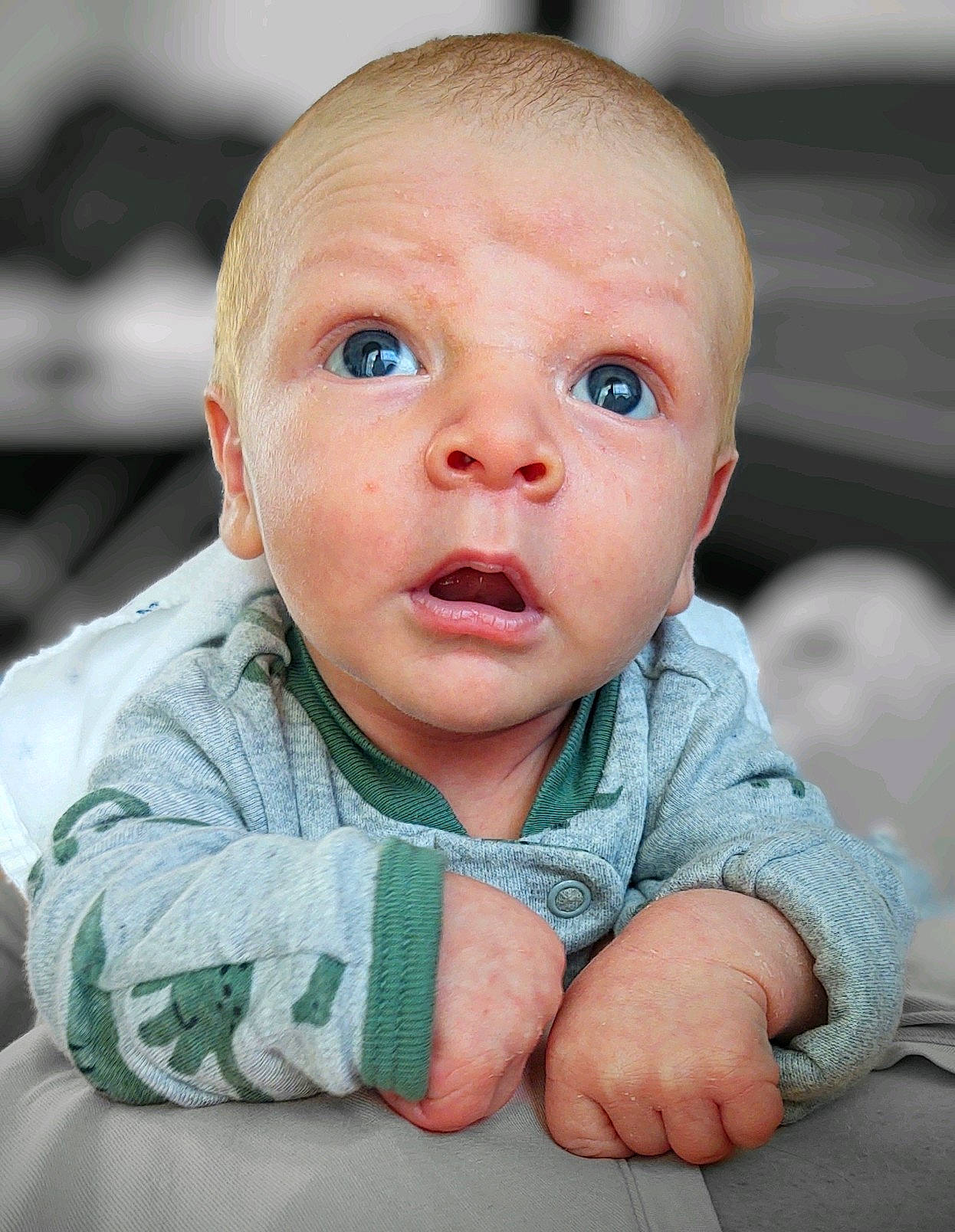 Adam joined the competition — help win amazing prizes! baby, baby_toddler_clothing, cheek, child, comfort, eyelash, flash_photography, flooring, gesture, happy, human_body, iris, mouth, nail, nose, person, sitting, skin, sleeve, surprise